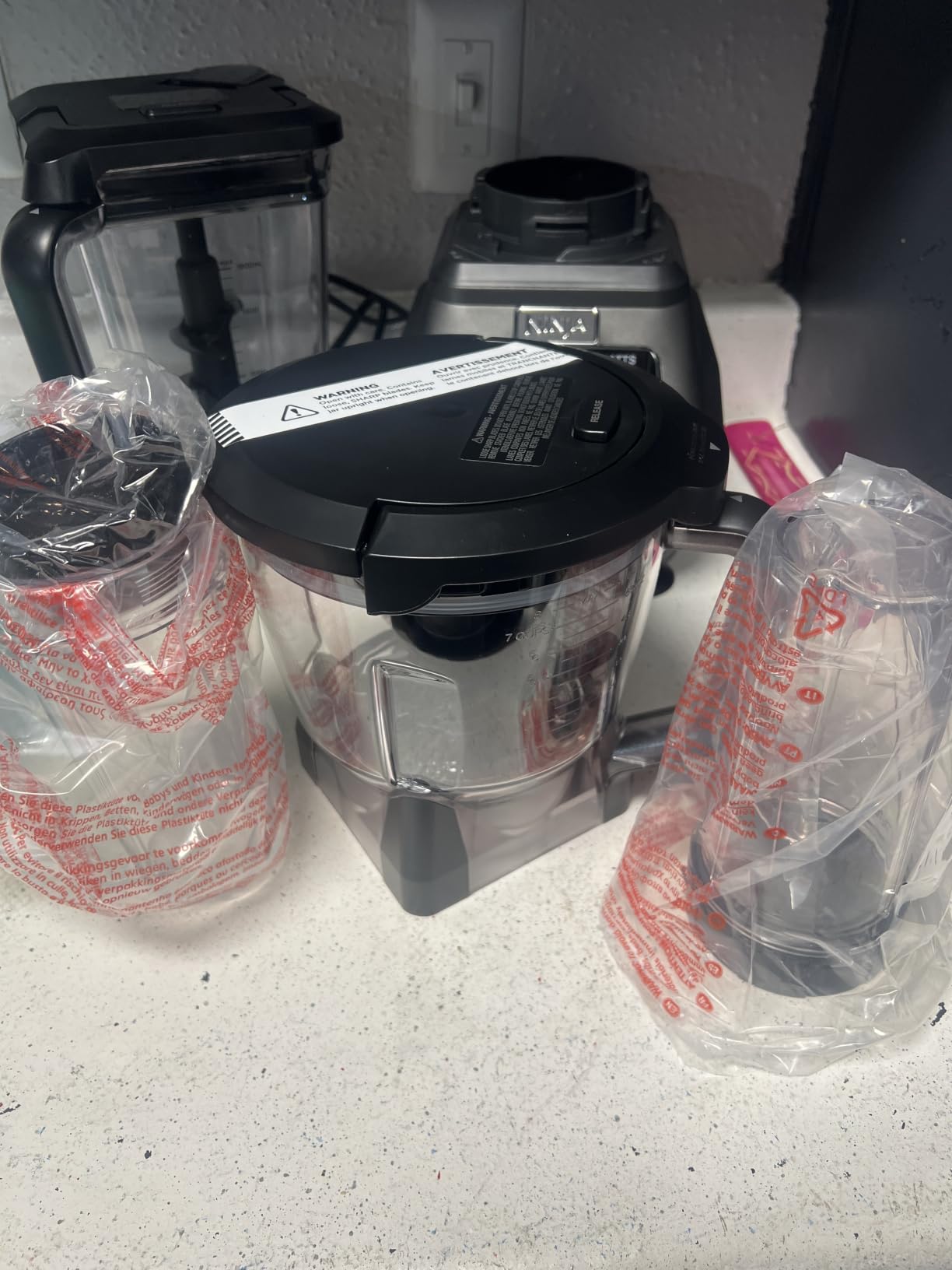 Ninja Kitchen System Pro, 1500W, 72oz Pitcher, 8-Cup, Black, BL770 customer photo 1