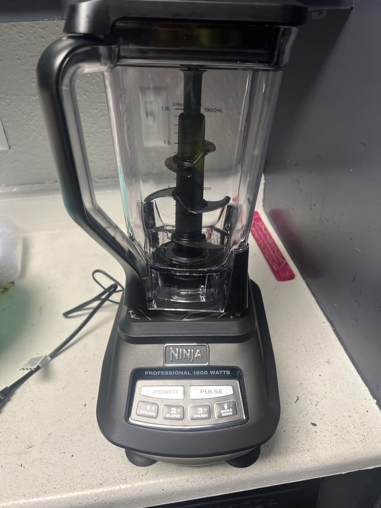 Ninja Kitchen System Pro, 1500W, 72oz Pitcher, 8-Cup, Black, BL770 customer photo 2
