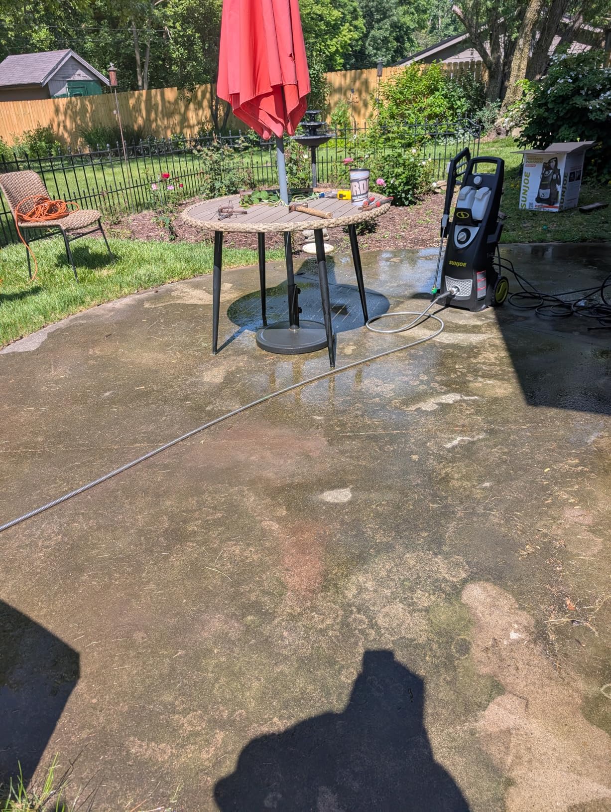 Sun Joe Pressure Washer, Electric Power Washer, Heavy-Duty Portable Cleaning & Washing Machine System, SPX3000 customer photo 1