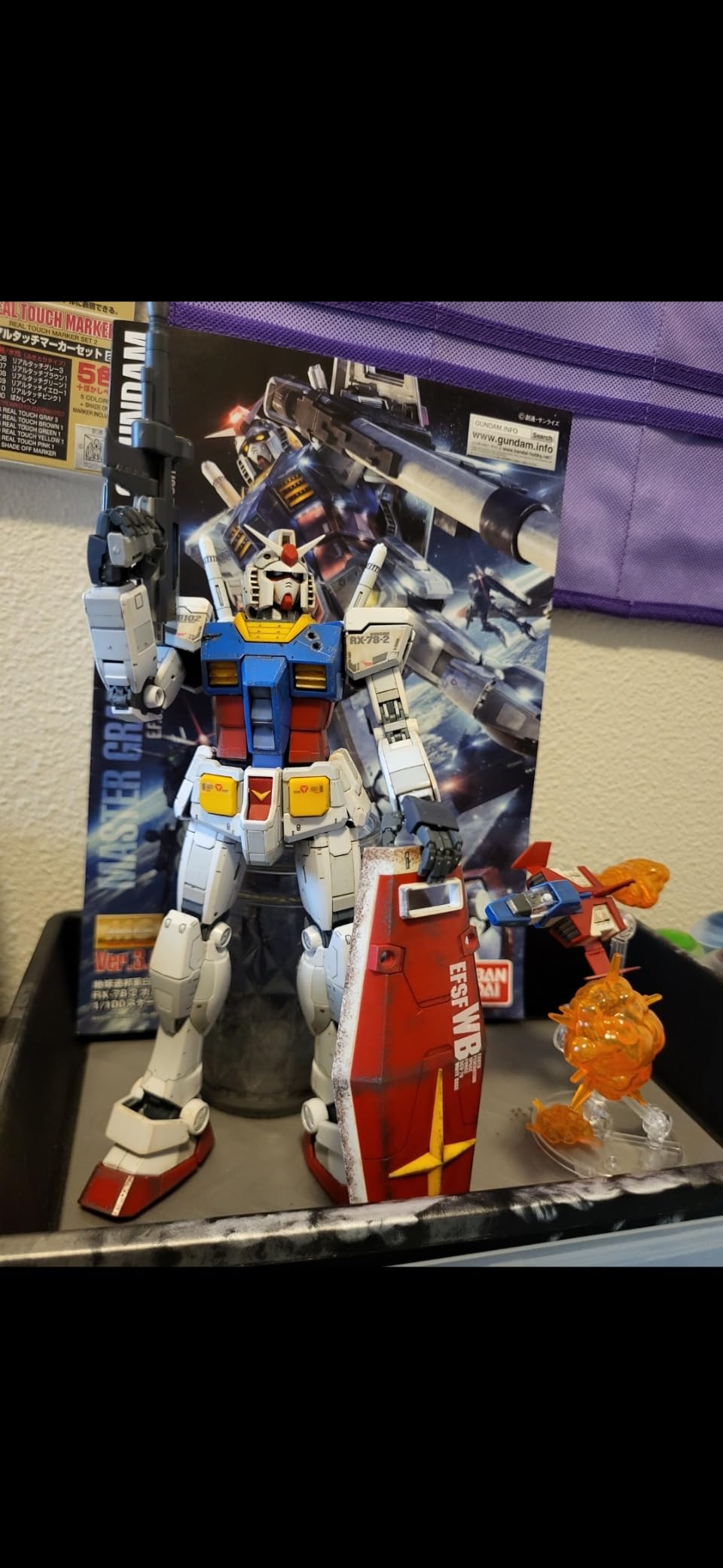 Bandai Hobby - Mobile Suit Gundam - RX-78-2 Version 3.0, Bandai Spirits 1/100 Model Kit customer photo 1