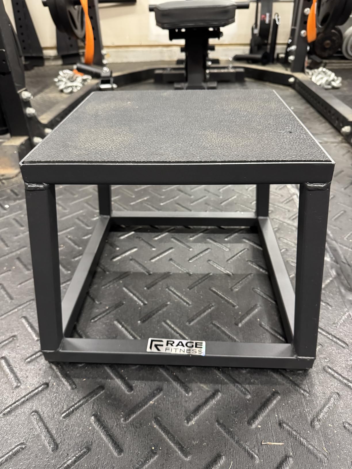 Rage Fitness Steel Plyo Box 12-18-24 Inch High Anti-Slip Pre-Assembled Plyometric Jump Box customer photo 1