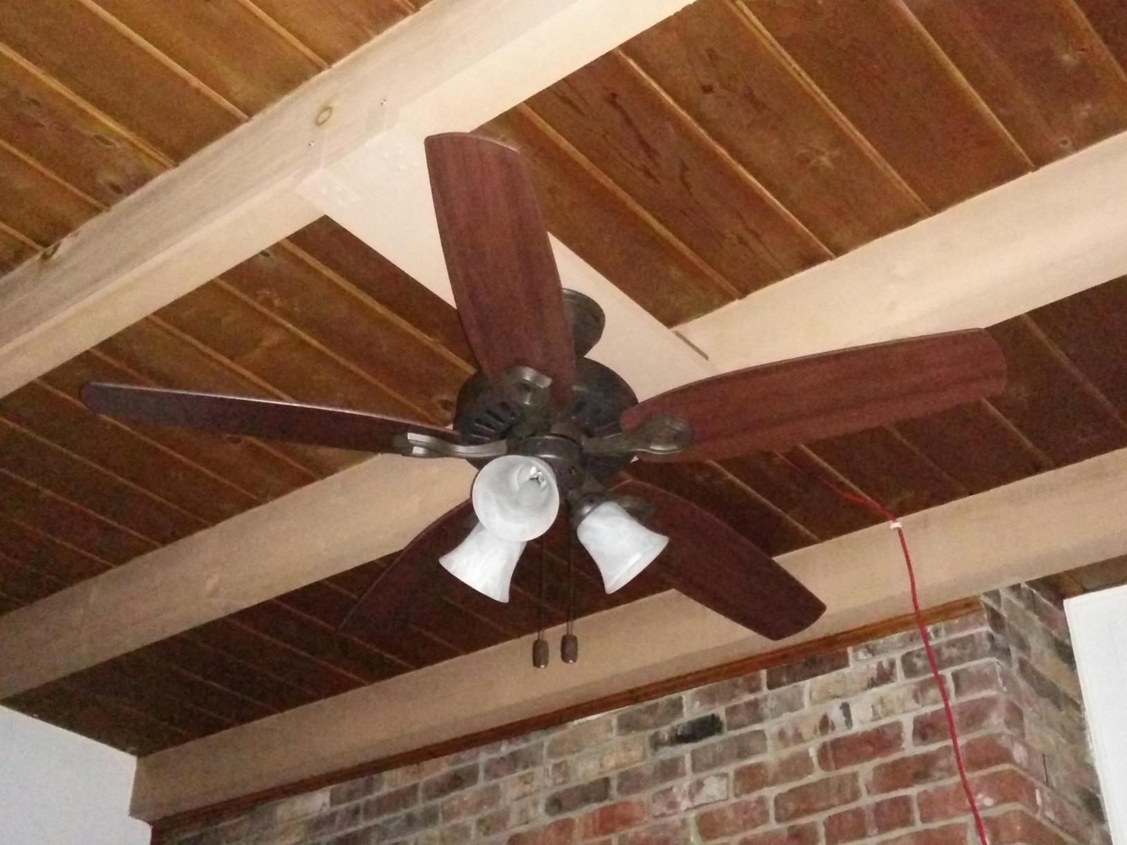 Builder Plus, Indoor, Ceiling Fan, Pull Chain, 52 inch, New Bronze | with LED Lights, Standard Mount, 5 Blades, For Bedroom, Living Room, Includes Bulbs, 53238 customer photo 1