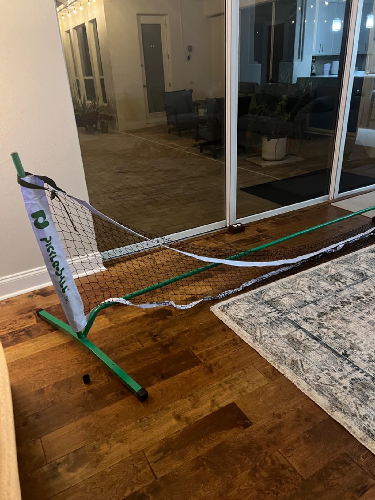 Pickle-Ball 3.0 Tournament Pickleball Net with Carry Bag, 22ft | Powder-Coated Steel Frame, Buckle Tension System, 5 Min Tool-Free Setup, Regulation Size customer photo 2