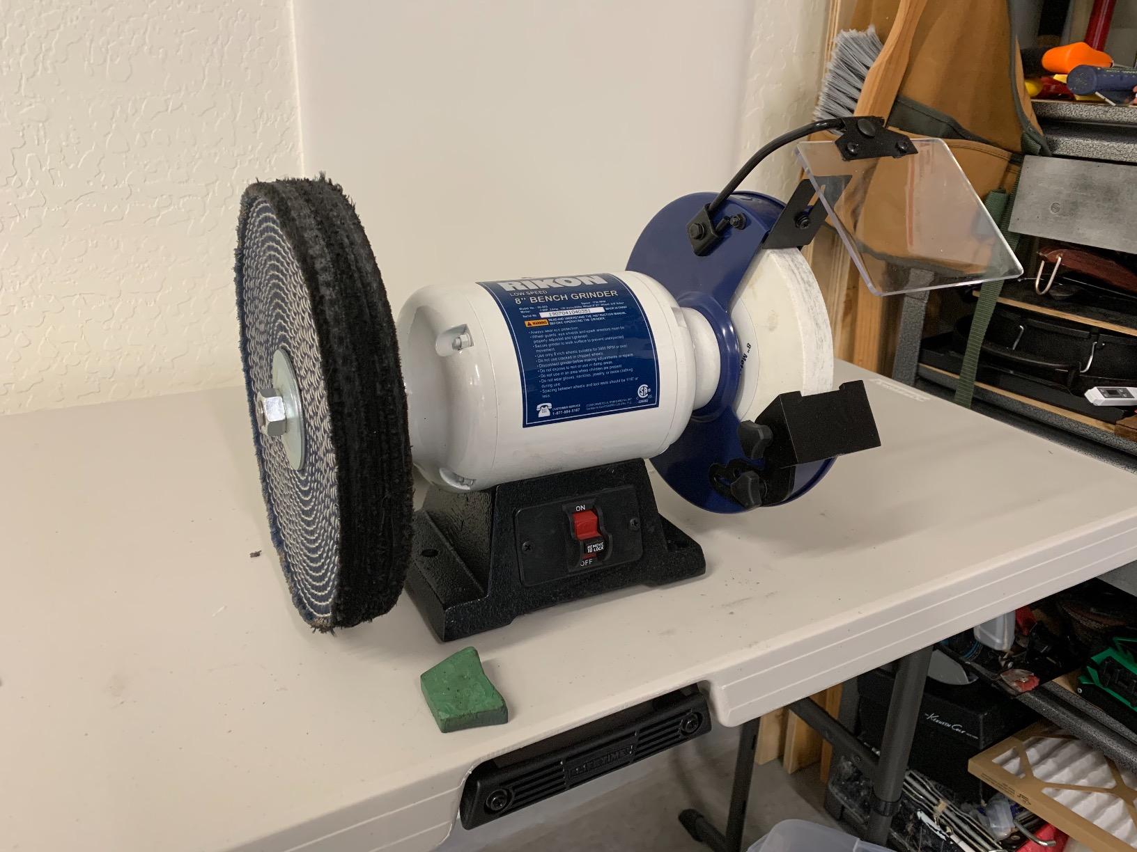 RIKON Professional Power Tools 80-805 8-Inch Slow Speed Bench Grinder customer photo 2