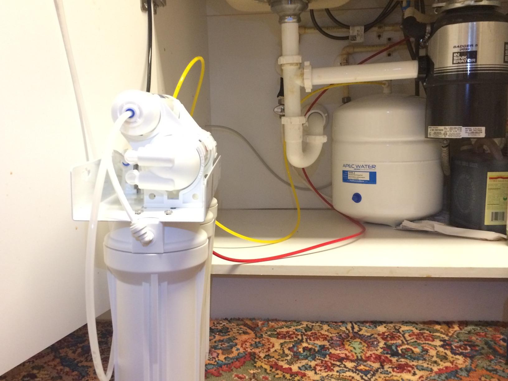 APEC Water RO-90, 5-Stage Under Sink Reverse Osmosis System, 90 GPD customer photo 2