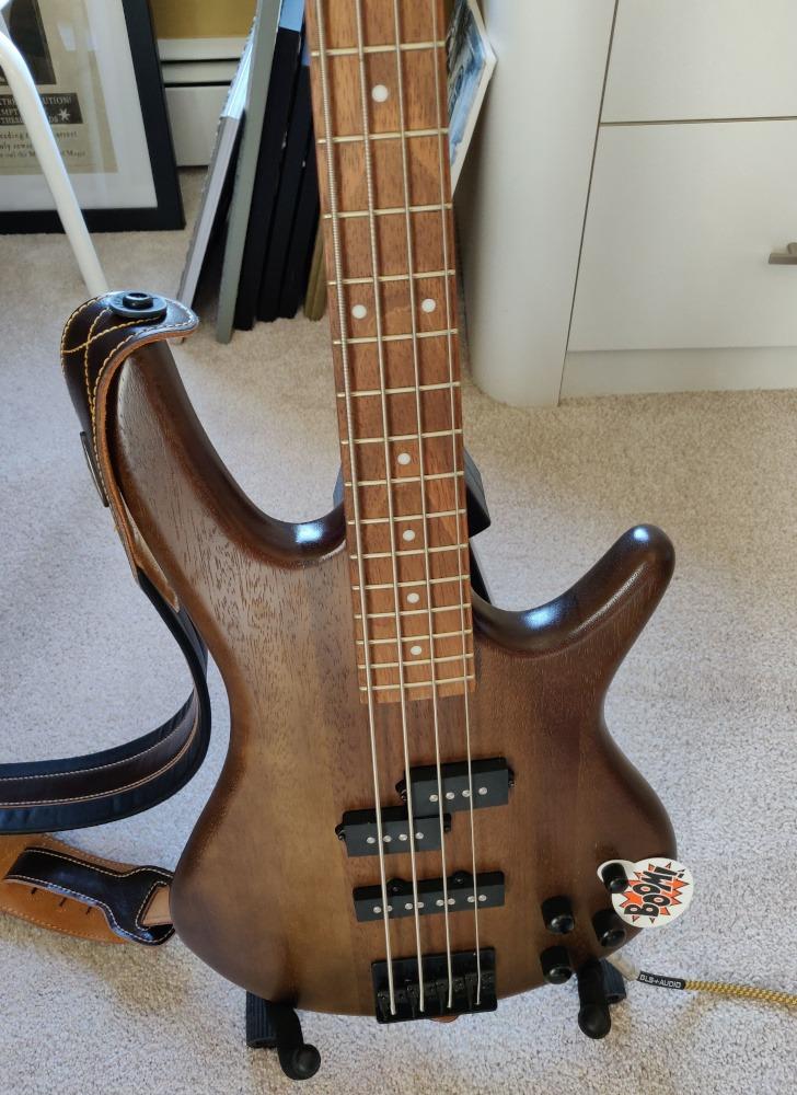 Ibanez GSR200BWNF GIO - Walnut Flat | Phat II EQ with Nyotah body and B10 bridge customer photo 2