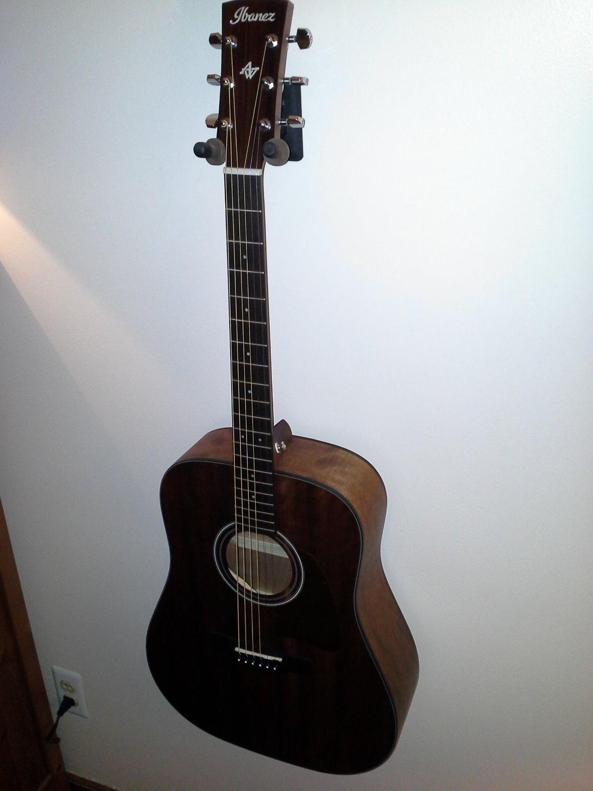 Ibanez Artwood Dreadnought Acoustic Guitar, Open Pore Natural customer photo 1