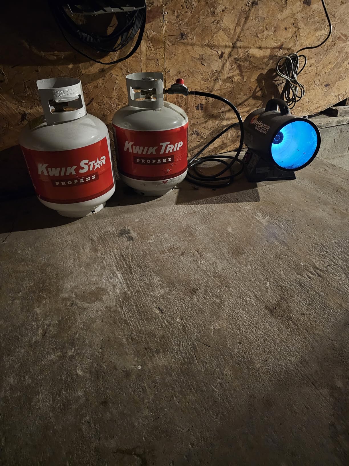 Mr. Heater 60,000 BTU Quiet Burner Technology Forced Air Propane Heater customer photo 1
