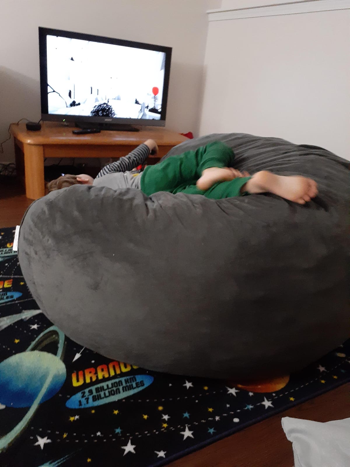 Sofa Sack Bean Bag Chair - Plush, Ultra Soft - Memory Foam Bean Bag Chair with Microsuede Cover customer photo 1
