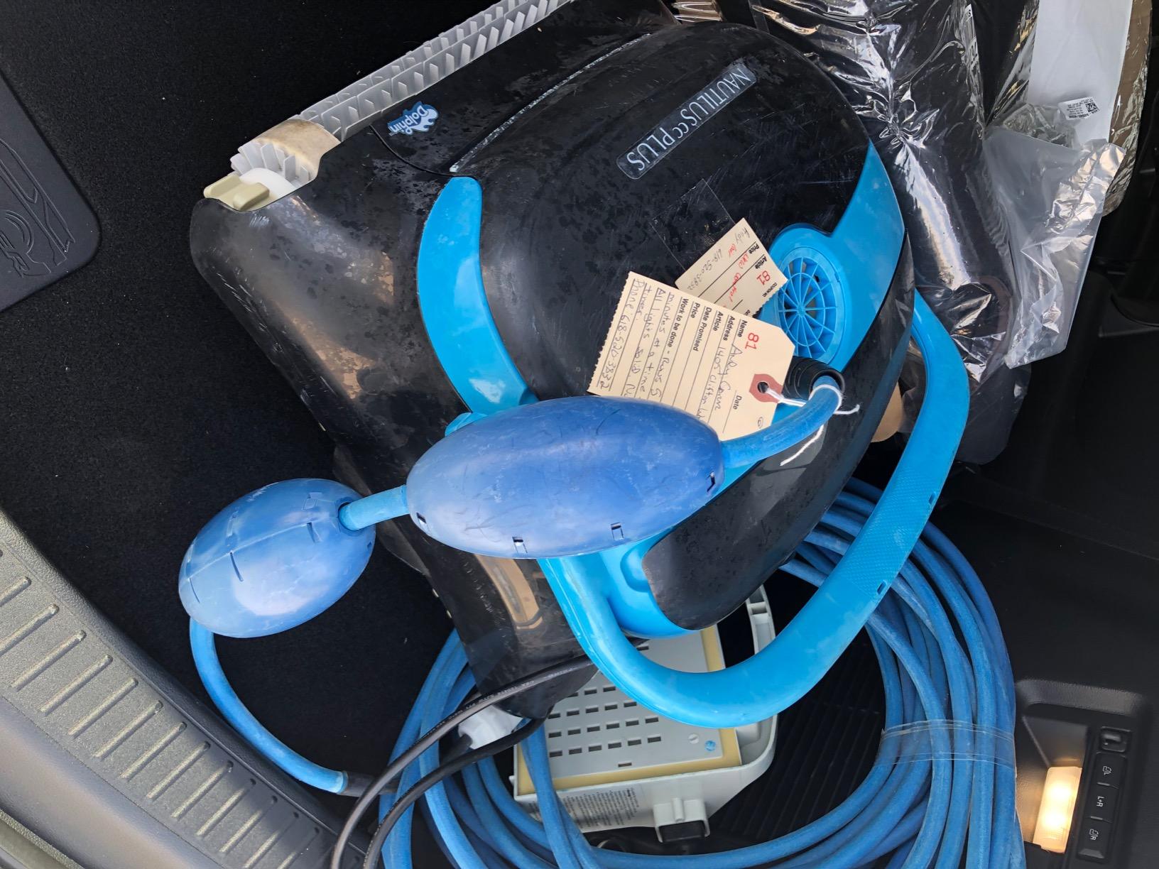 Dolphin Automatic Robotic Pool Vacuum Cleaner, Wall Climbing Scrubber Brush, Smart Navigation, Ideal for In-Ground Pools up to 50 FT in Length - Nautilus CC Plus customer photo 1