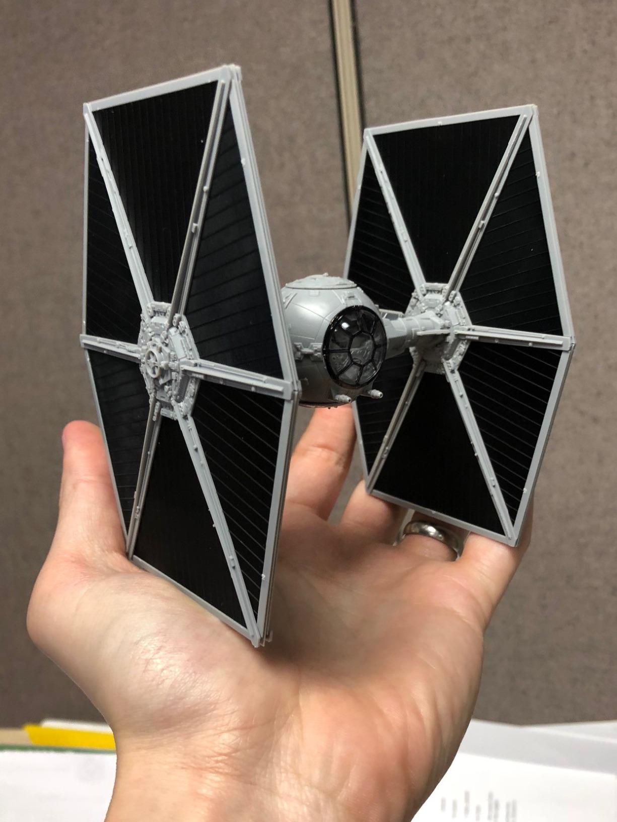 Bandai Hobby - Star Wars - Tie Fighter, Bandai Spirits Star Wars 1/72 Vehicle Model Kit customer photo 2