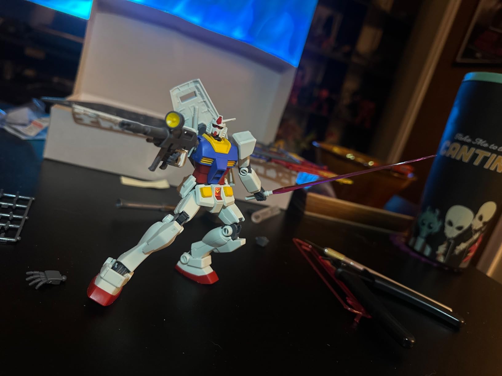Bandai Hobby HGUC RX-78-2 Gundam Revive Model Kit, 1/144 Scale customer photo 2