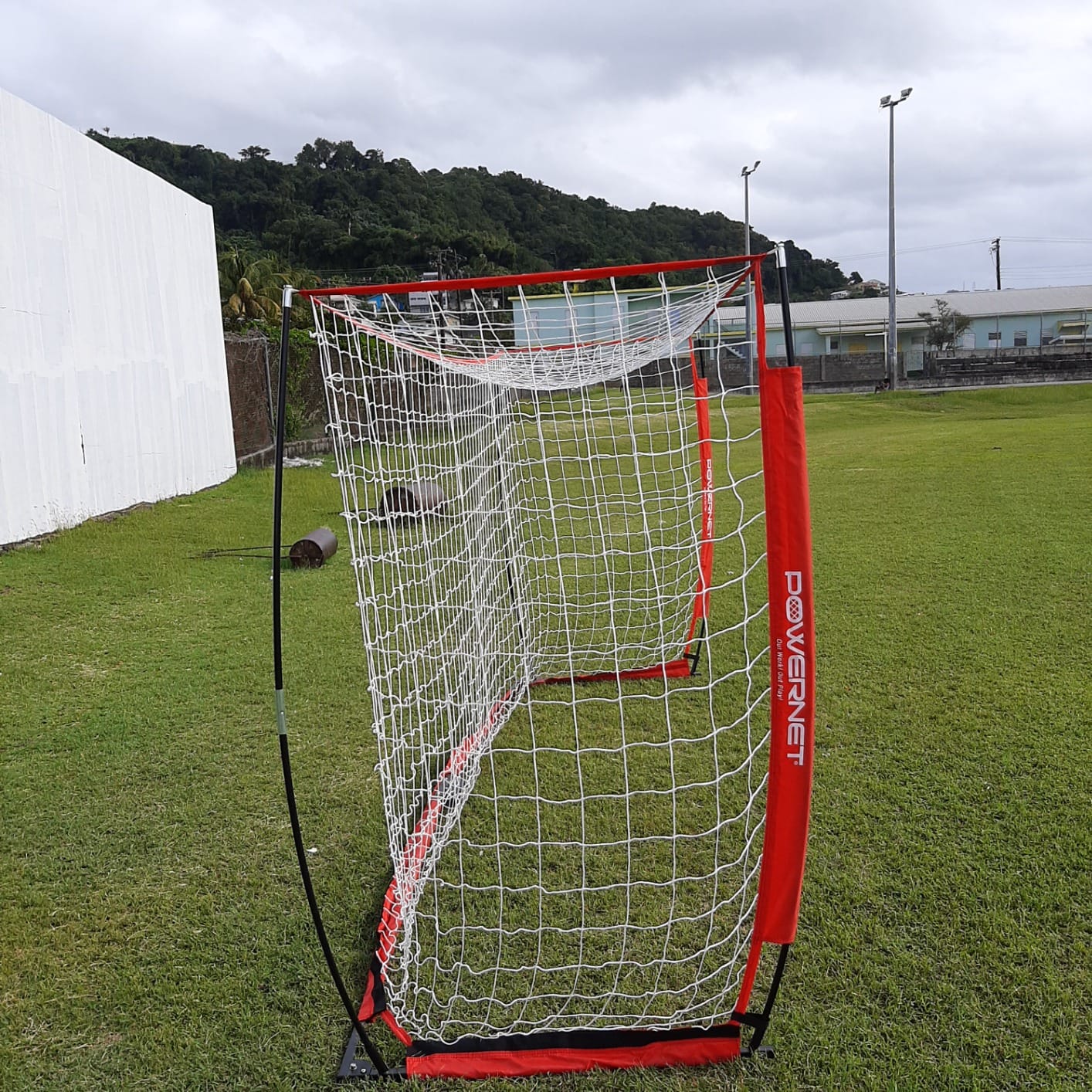 PowerNet Soccer Goal for Backyard, 3Mx2M / 6x4 / 8x4 / 12x6 / 14x7 /18.5x6.5 / 21x7 / 24 x 8 Portable Soccer Net, Sports & Outdoors Training Equipment, Quick Setup 1 Goal & Zipper Storage Bag customer photo 2