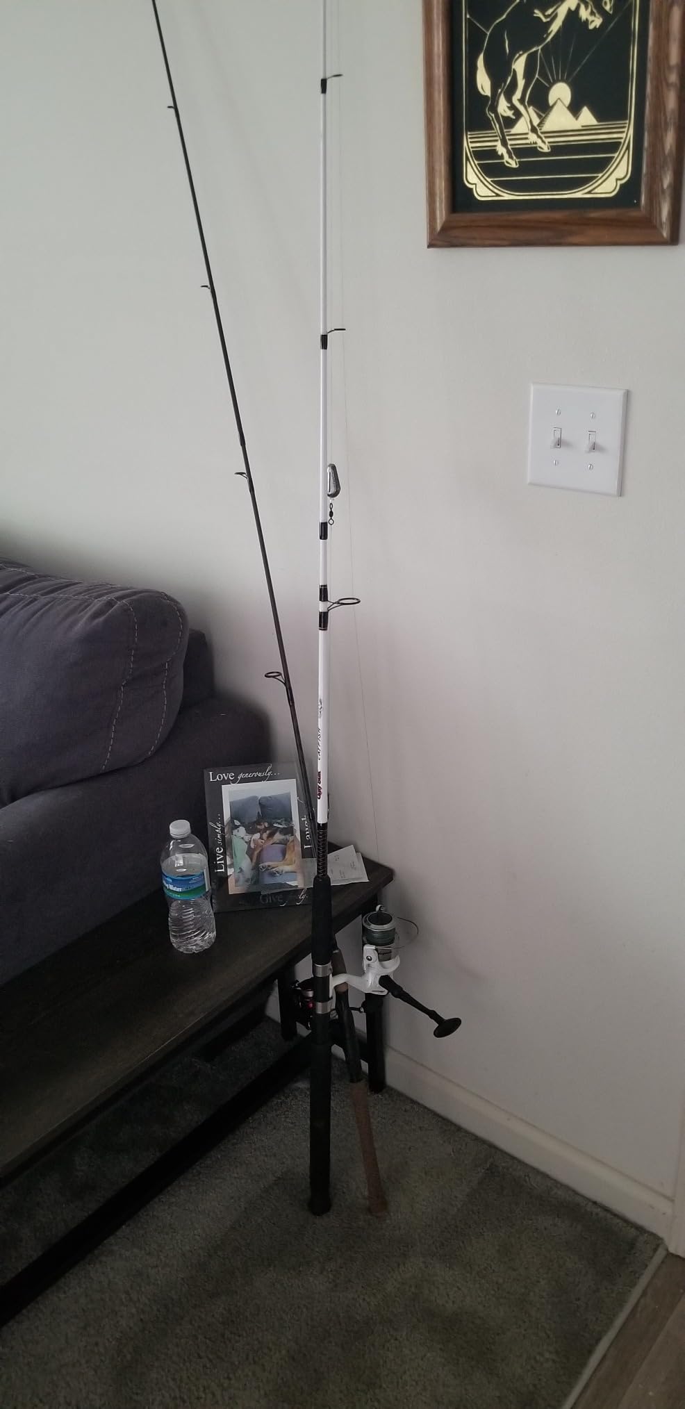 Ugly Stik 7' Catfish Spinning Fishing Rod and Reel Catfish Combo, Ugly Tech Construction with Clear Tip Design, 7' 2-Piece Moderate Fast Action Rod customer photo 2