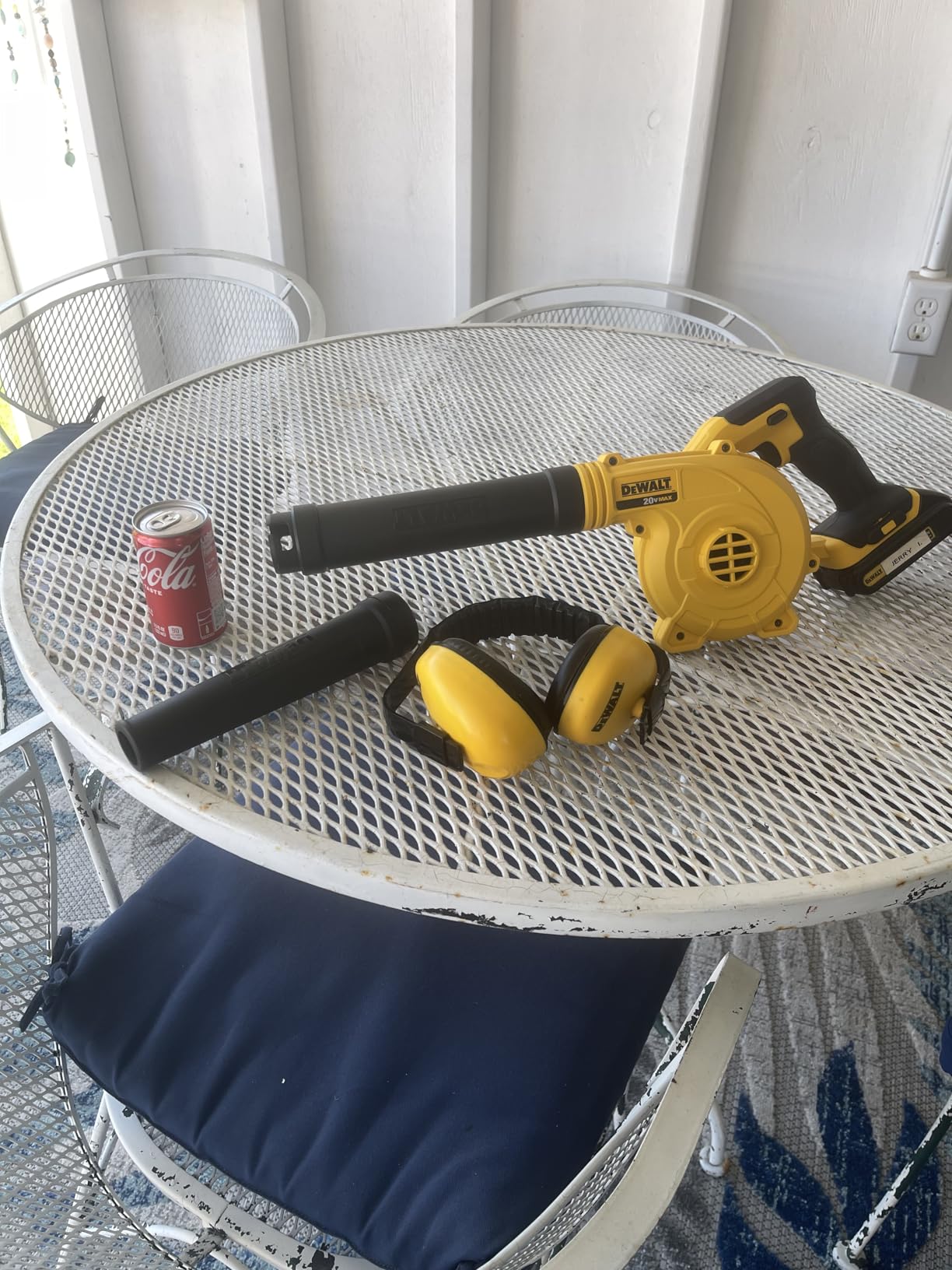 DEWALT 20V MAX Blower, 100 CFM Airflow, Variable Speed Switch, Bare Tool Only (DCE100B) customer photo 1