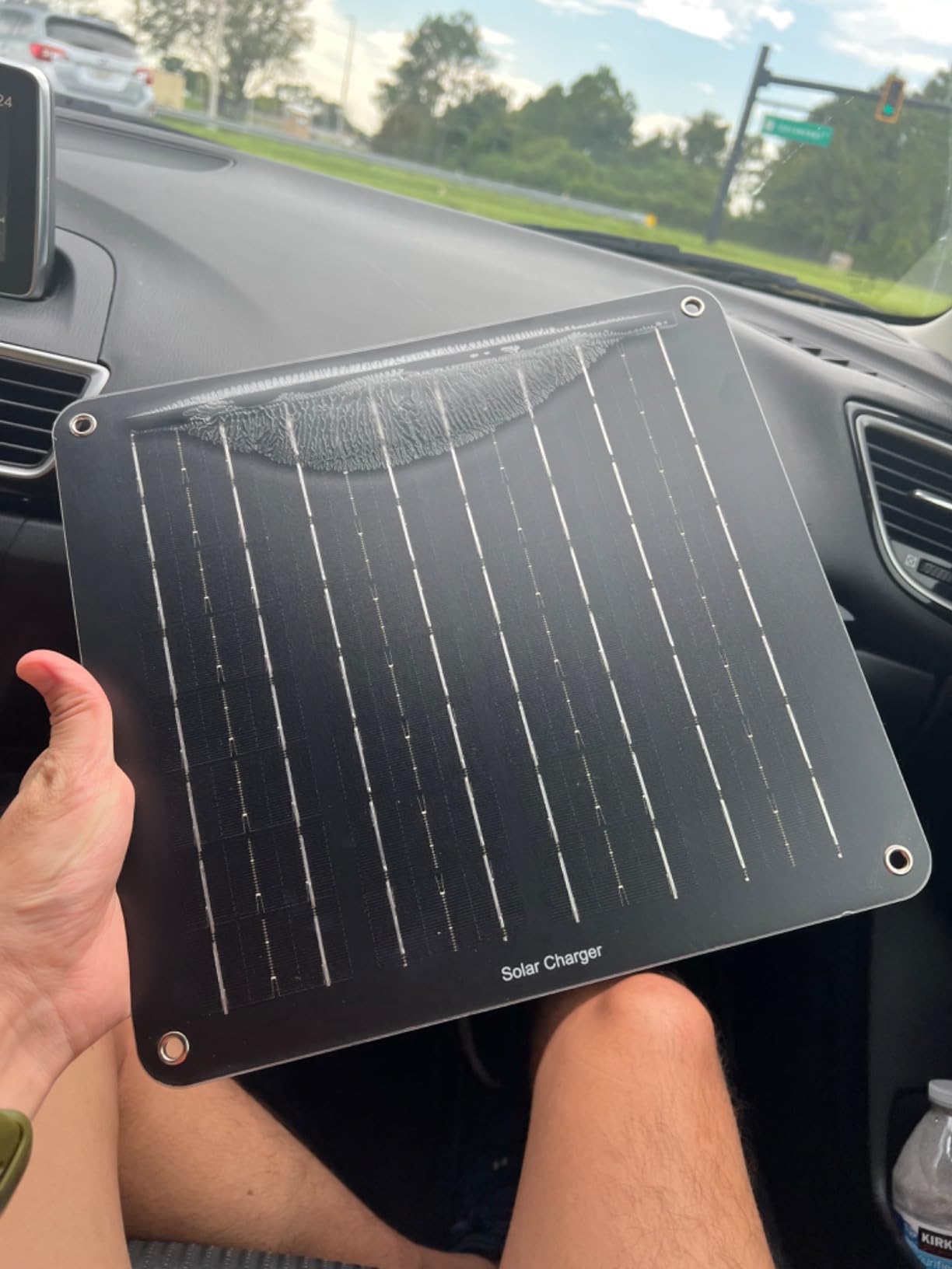 ECO-WORTHY 10W 12V Solar Battery Charger Trickle Maintainer Kit for Car | Waterproof solar trickle charger | Intelligent Safety Protections | Keeps car/truck/boat/RV/ATV/marine battery charged customer photo 2
