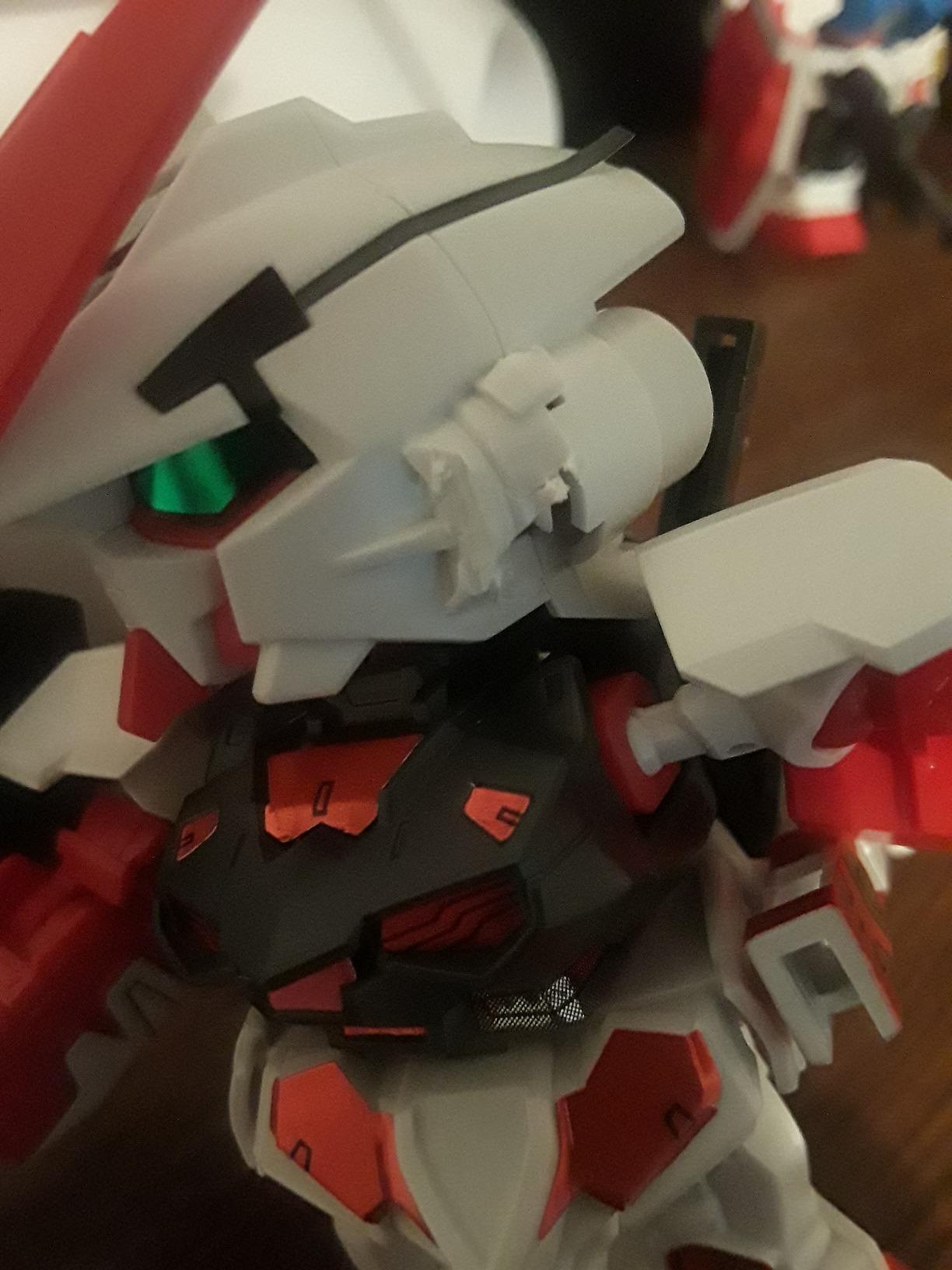 BANDAI Hobby SD EX-Standard 007 Astray Red Frame Gundam Seed Astray Building Kit customer photo 1