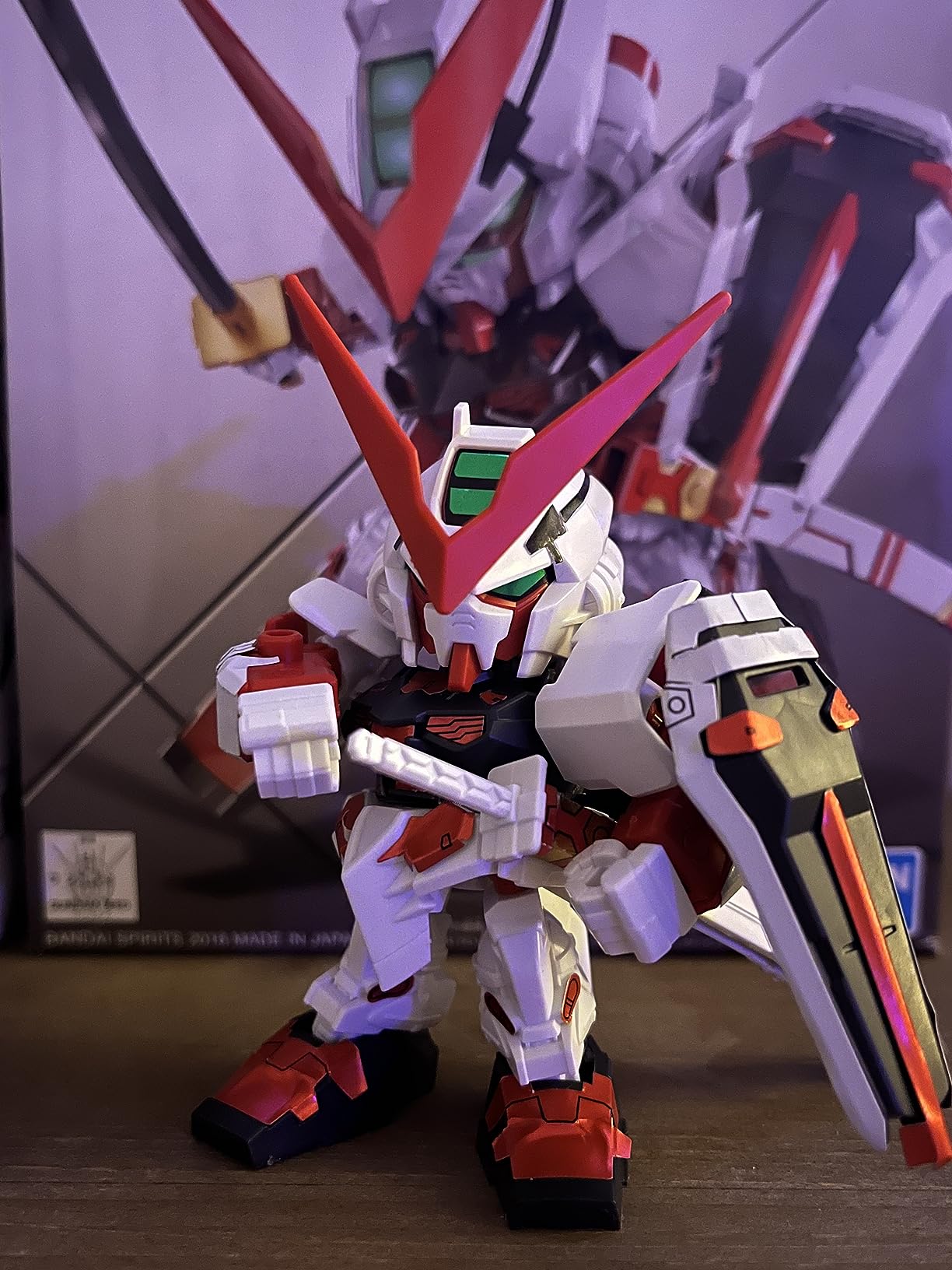 BANDAI Hobby SD EX-Standard 007 Astray Red Frame Gundam Seed Astray Building Kit customer photo 2