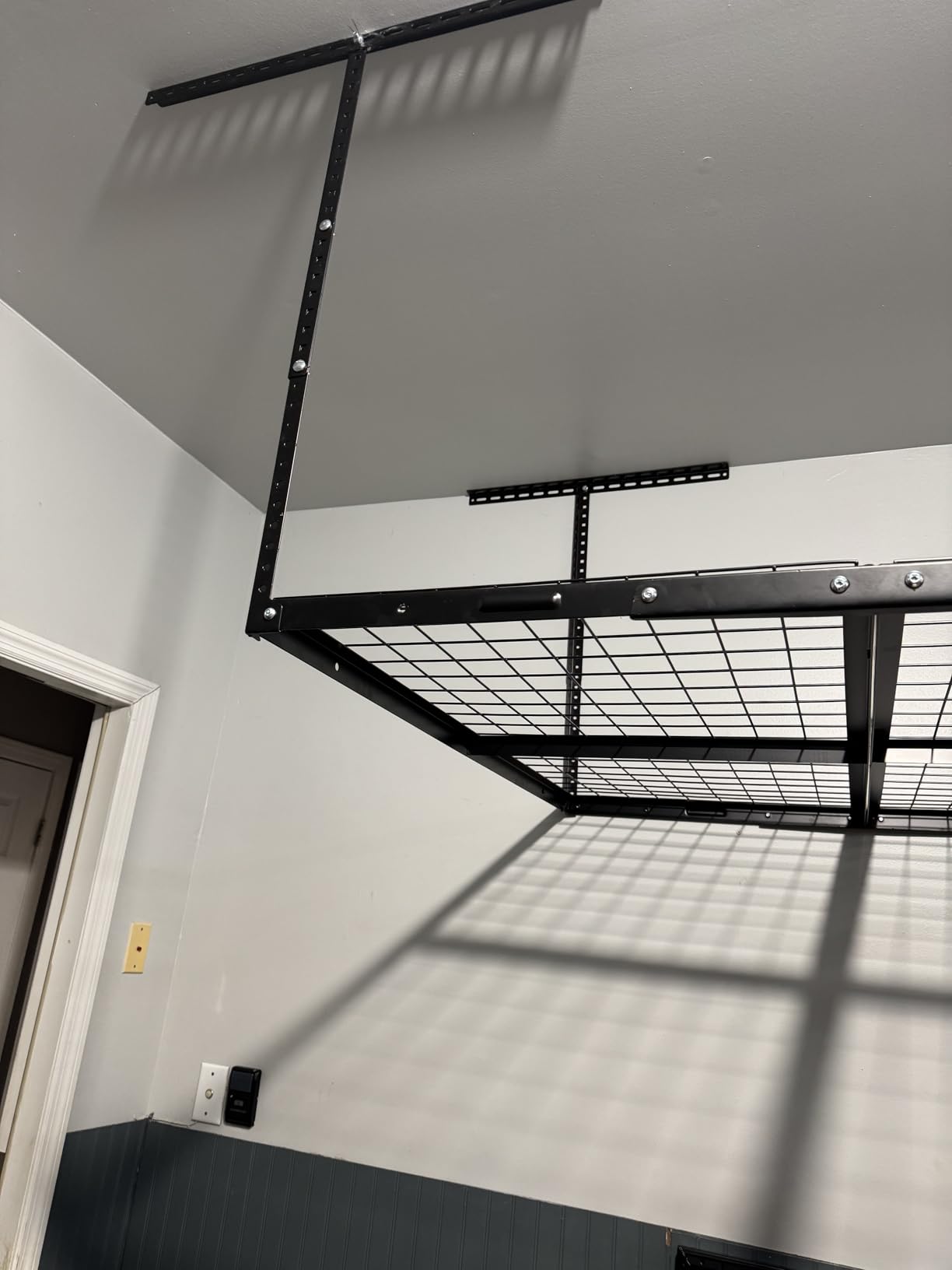 FLEXIMOUNTS 3x6 Overhead Garage Storage Adjustable Ceiling Rack 72