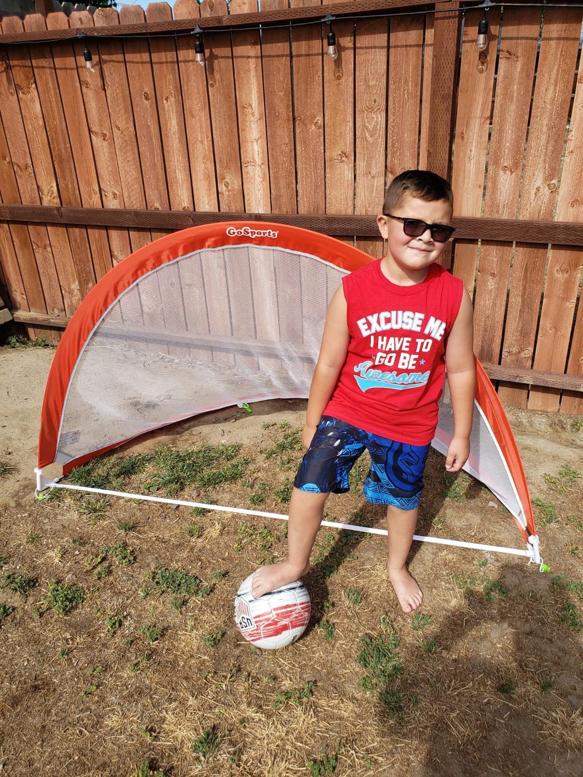 GoSports Portable Pop-Up Soccer Goals- Two Nets,Agility Cones,Carrying Case customer photo 1