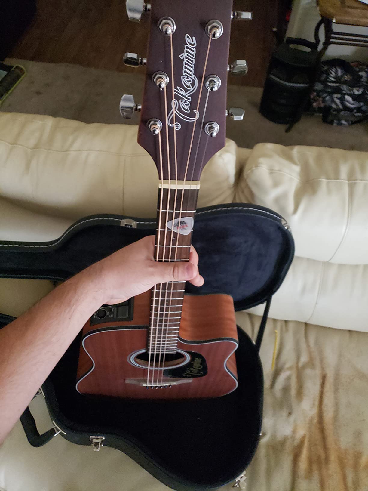Takamine G-series GD11MCE Dreadnought Acoustic-electric Guitar - Natural customer photo 2