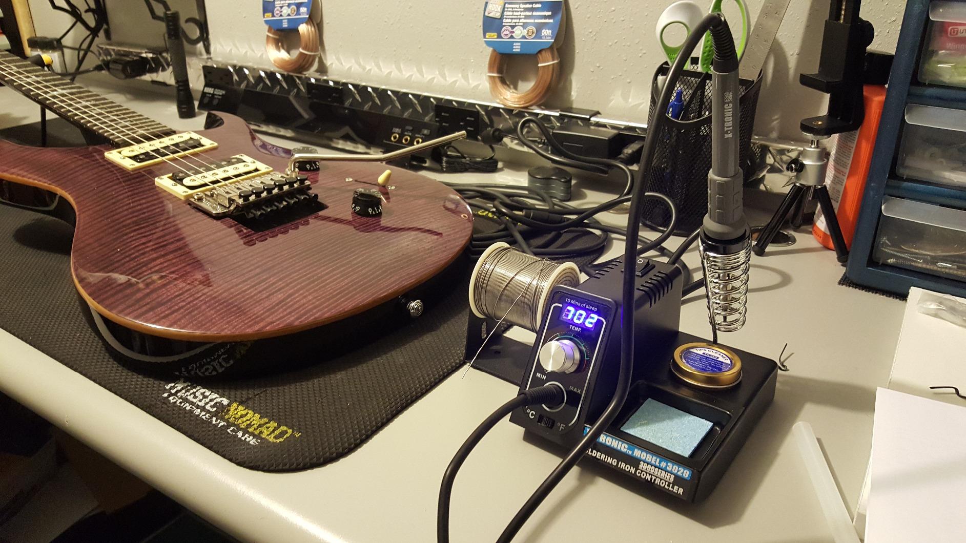 The Original X-Tronic 3020-XTS 75W Soldering Iron Station, LED, 2 Helping Hands, Roll of Solder, Brass Sponge w/Cleaning Flux, Wet Sponge, C/F Conversion Switch, 10 Minute Sleep Feature customer photo 2