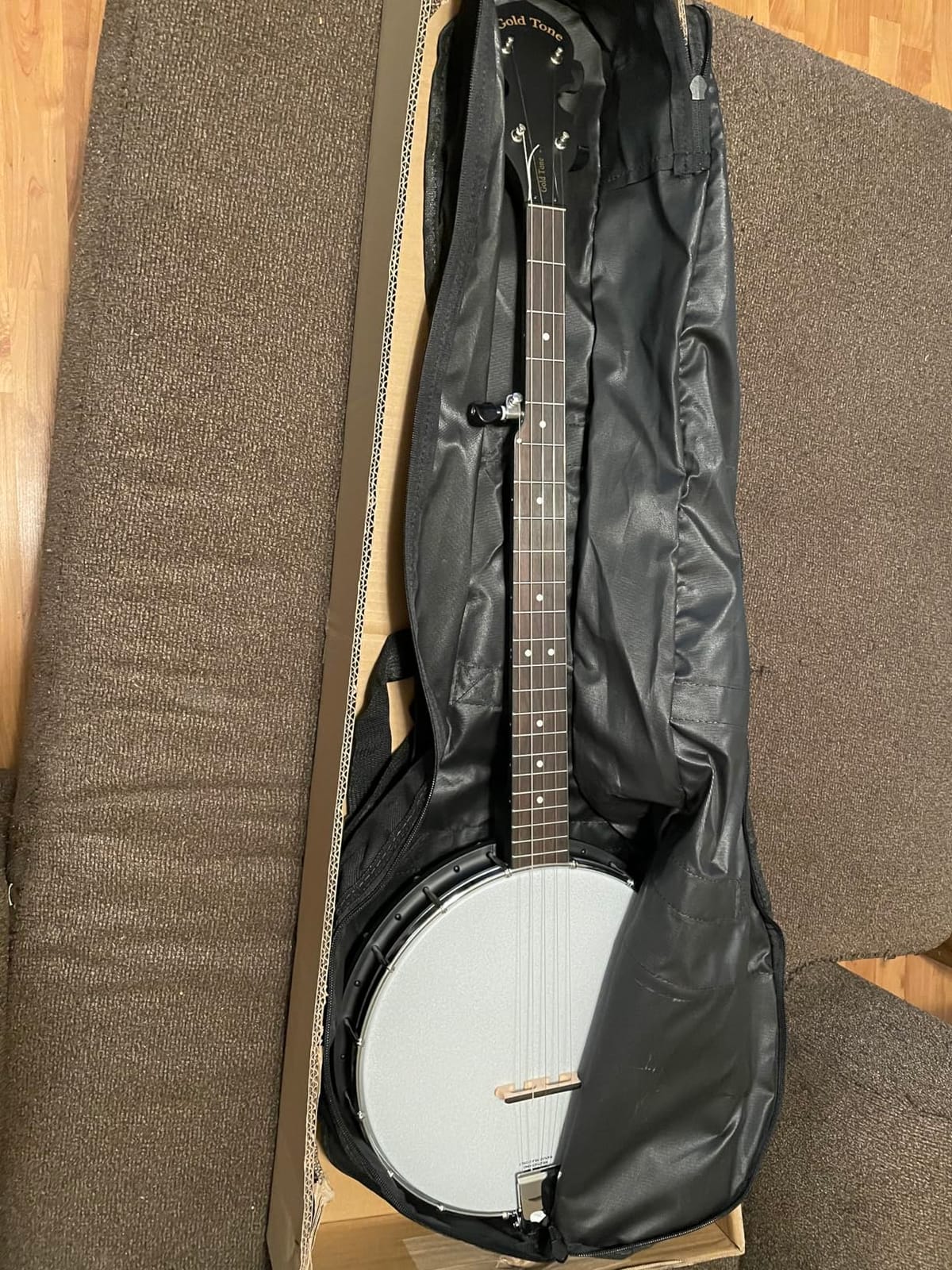 Gold Tone 5-String Banjo for Beginners: AC-1 Full Size with Gig-Bag, Bluegrass or Clawhammer customer photo 1