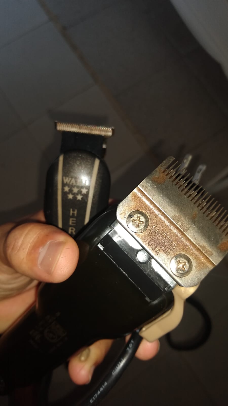 Wahl Professional 5 Star Barber Combo, Corded Legend Clipper & Hero Trimmer | V9000 Clipper Motor & Rotary T-Blade Trimmer customer photo 1