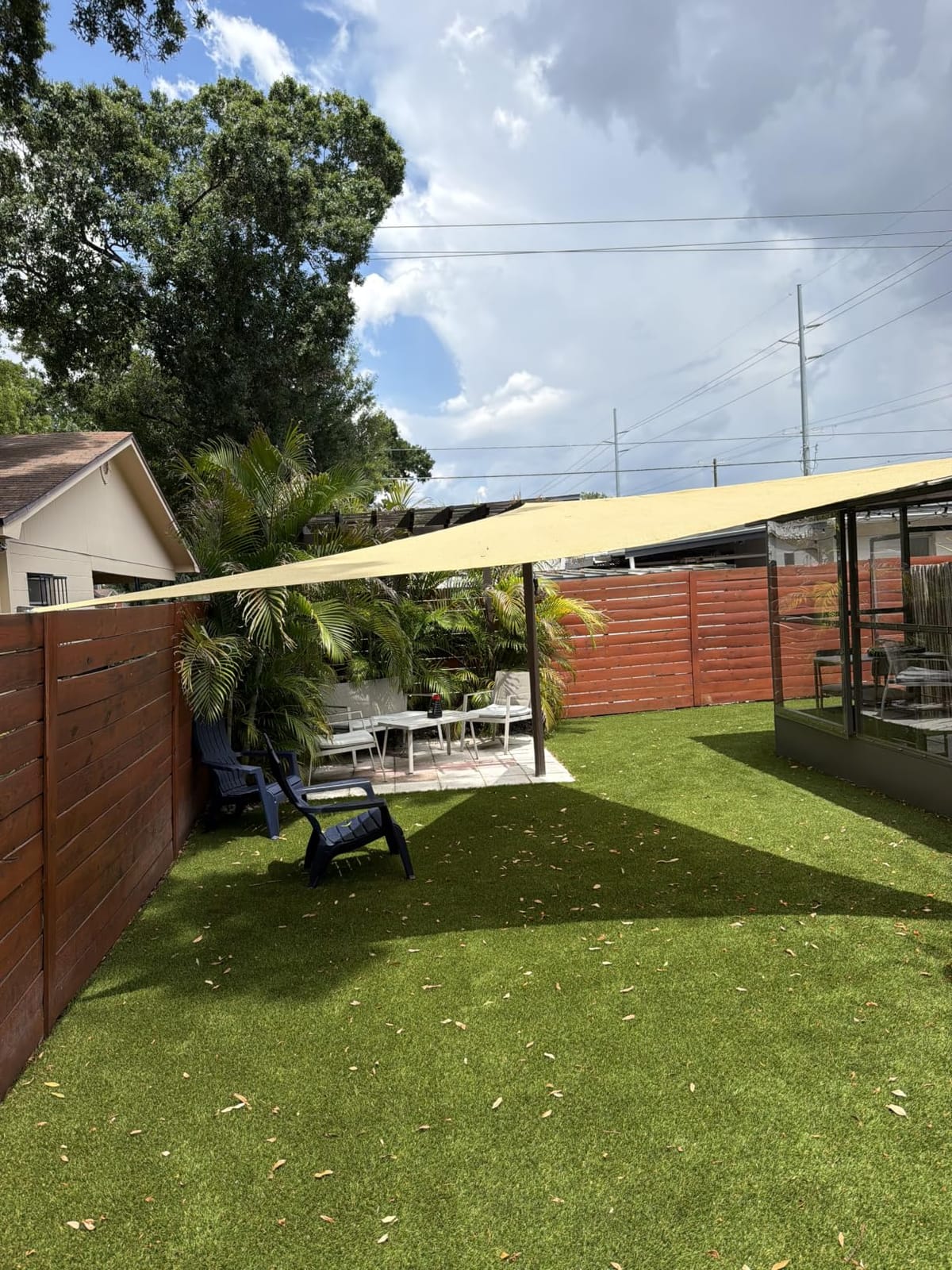 Shade&Beyond Triangle Sun Shade Sail 16'X16'X16' Permeable Canopy Sand for Patio Garden Yard Deck Pergola customer photo 2