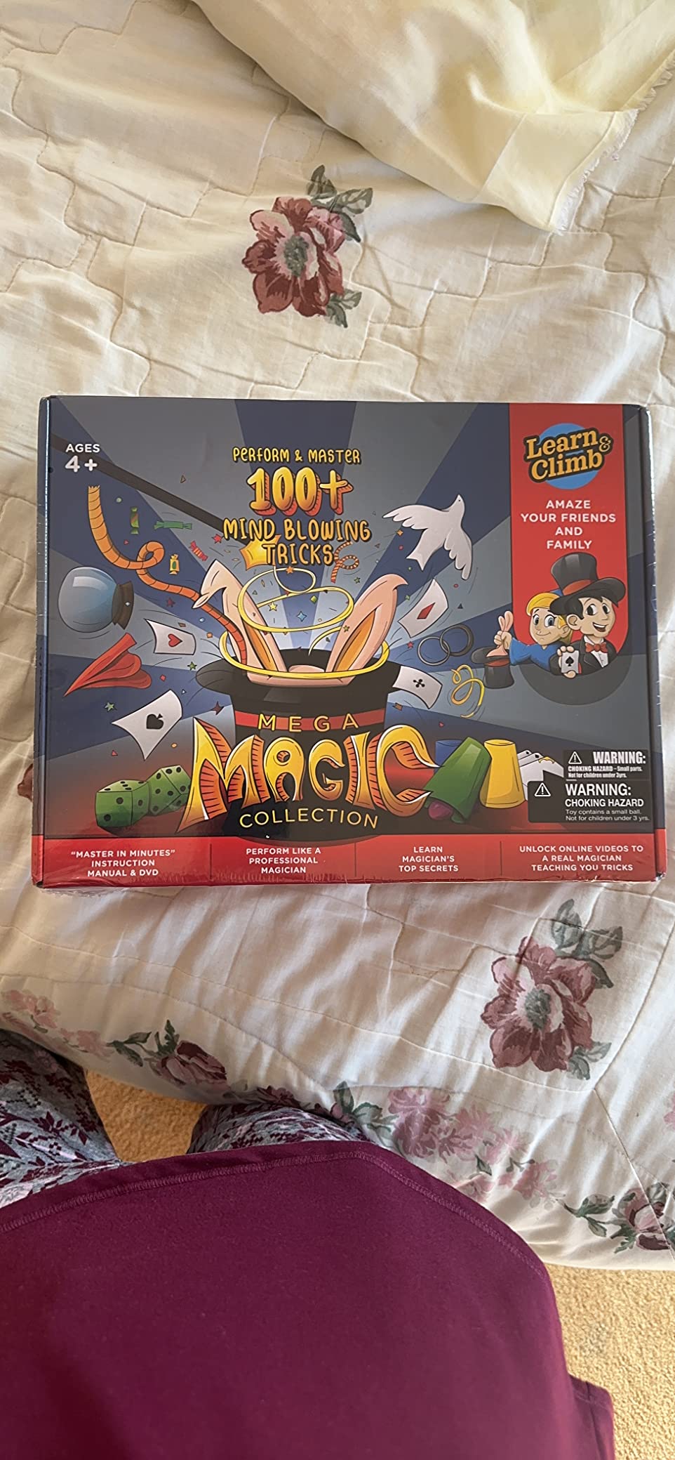 Mega Magic Kit for Kids - Perform 100's of Today's Most Exciting Tricks - Magic Set with Tutorial Videos for Kids Ages 6-8, 8-10, 10-12 customer photo 2
