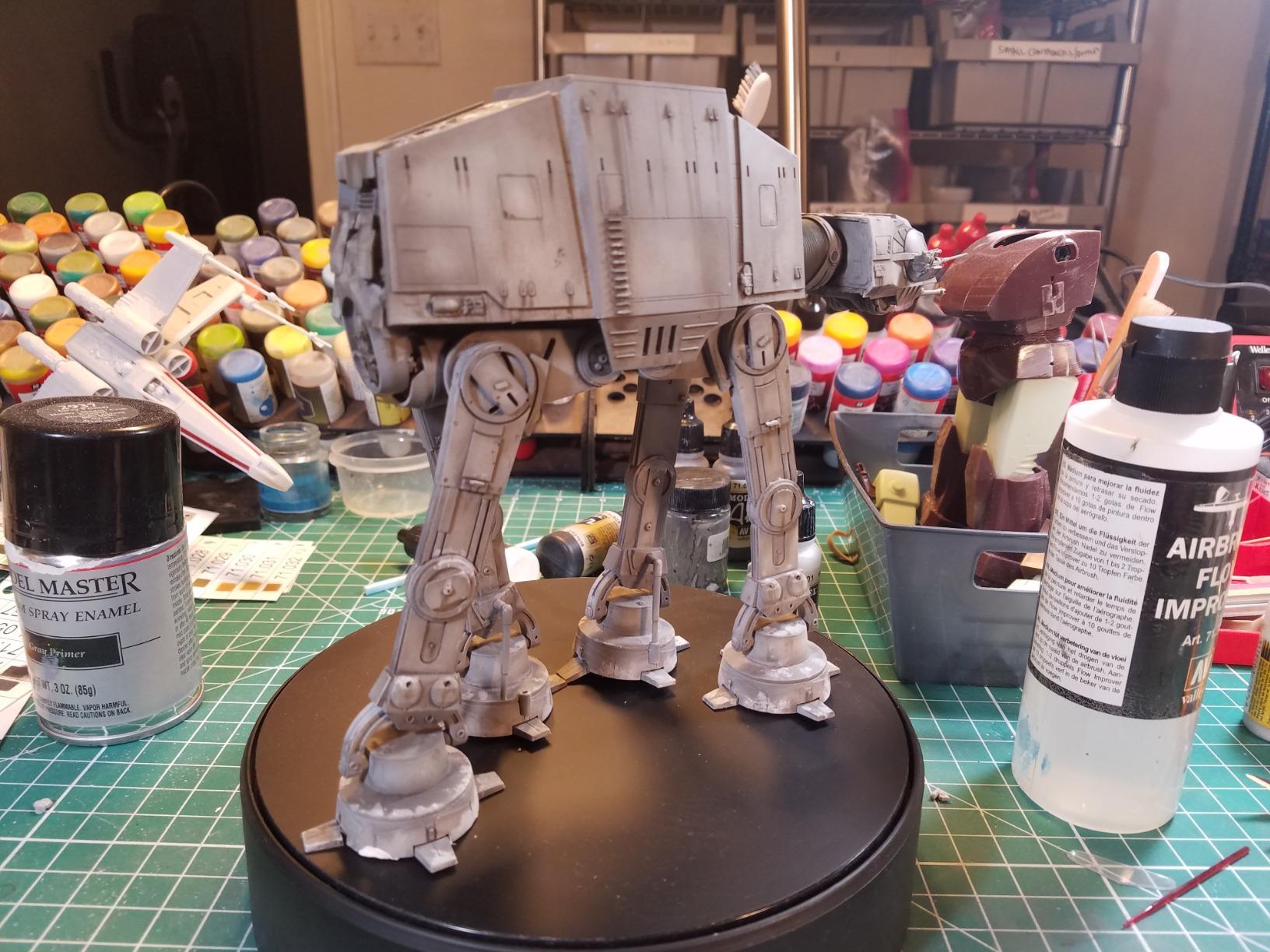 Bandai Hobby - Star Wars - AT-AT 1/144 Model Kit customer photo 2