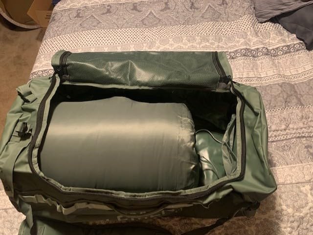 Element Equipment Trailhead Duffel Bag Shoulder Straps Waterproof Black/Grey Medium customer photo 1