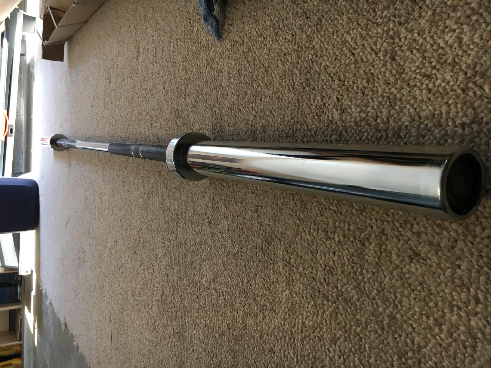 XMARK Lumberjack 7 Ft Olympic Barbell, 28mm Bar for Squat Bench Deadlift & Olympic Lifts, 1000 lb Capacity, 2-Inch Weight Bar customer photo 1