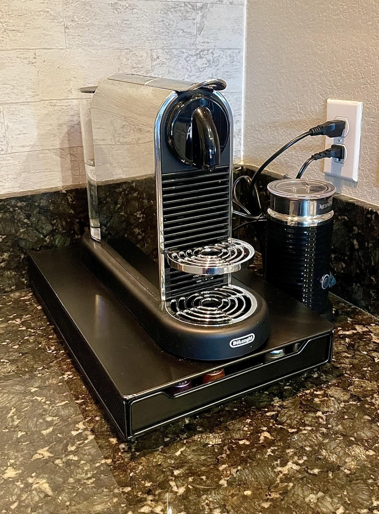 Nespresso Aeroccino 3 Milk Frother, Black, Steel customer photo 2