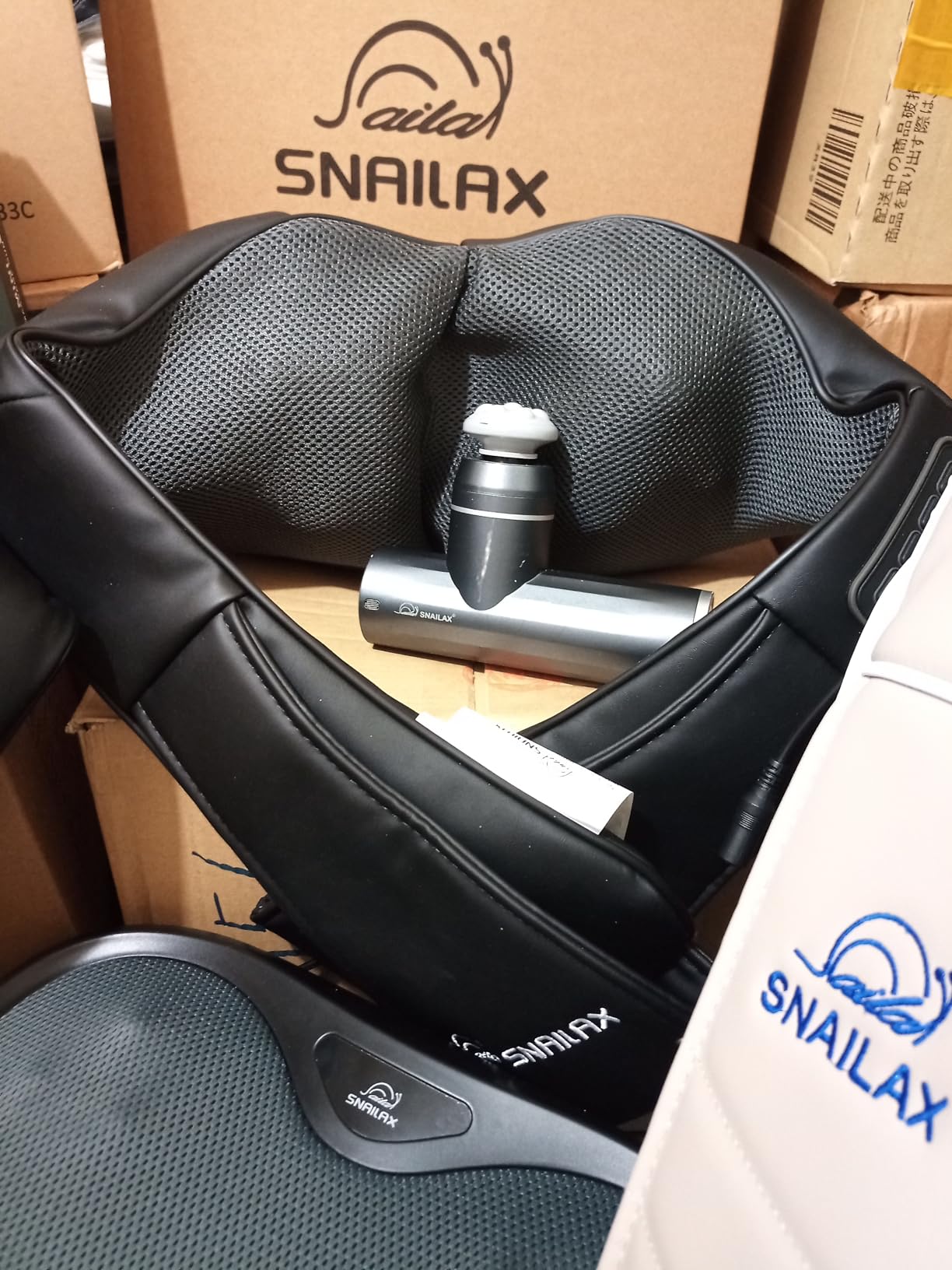 Shiatsu Neck & Shoulder Massager with Heat, Deep Tissue Back Massager customer photo 1