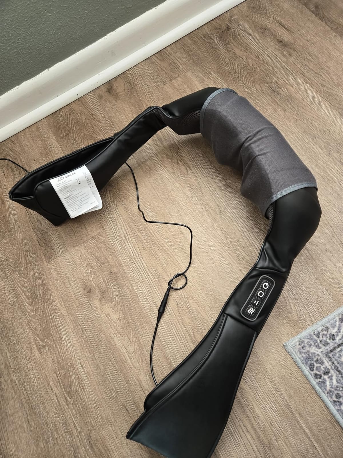Shiatsu Neck & Shoulder Massager with Heat, Deep Tissue Back Massager customer photo 2