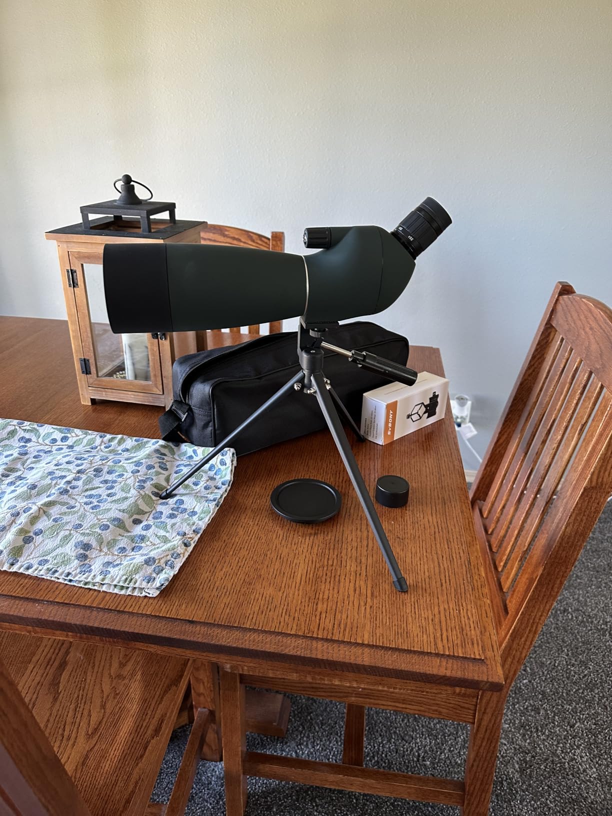 SVBONY SV28 Spotting Scopes with Tripod, Angled 25-75x70mm Spotter Scope with Phone Adapter, Waterproof Fogproof Spotting Scope for Bird Watching, Target Shooting, Wildlife Viewing customer photo 1