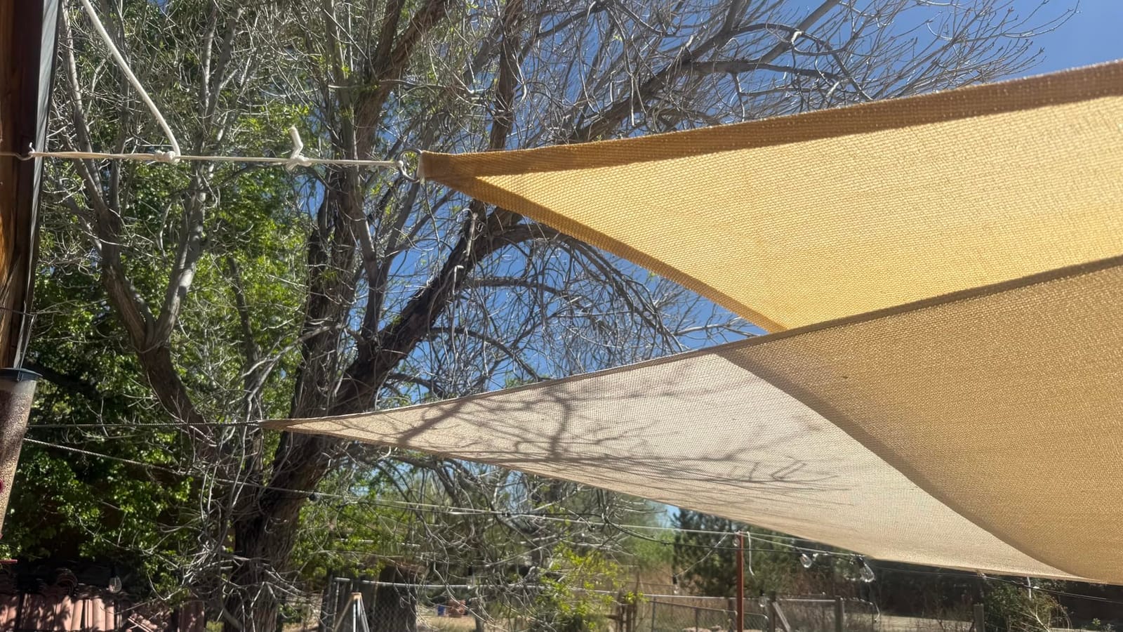 LOVE STORY 12' x 16' Rectangle Sun Shade Sail for Outdoor Patio, Sand | HDPE Fabric, 95% UV Block, Breathable Sunshade, Canopy for Garden Backyard Deck, NOT Waterproof, Custom Size Available customer photo 1