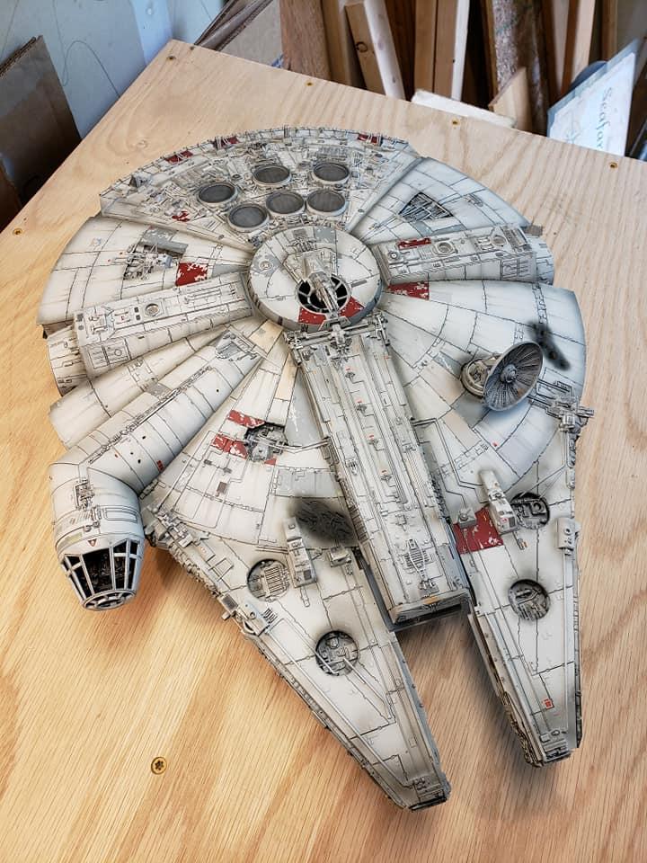 BANDAI Hobby - Star Wars: A New Hope - Millennium Falcon, Perfect Grade (PG) 1/72 Model Kit customer photo 2