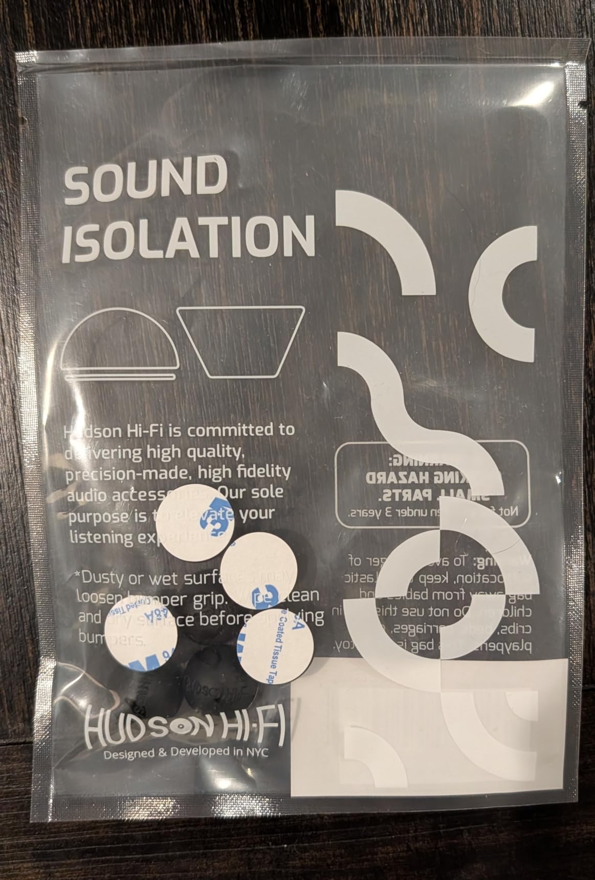 Speaker Isolation Pads - 8-Pack 0.75