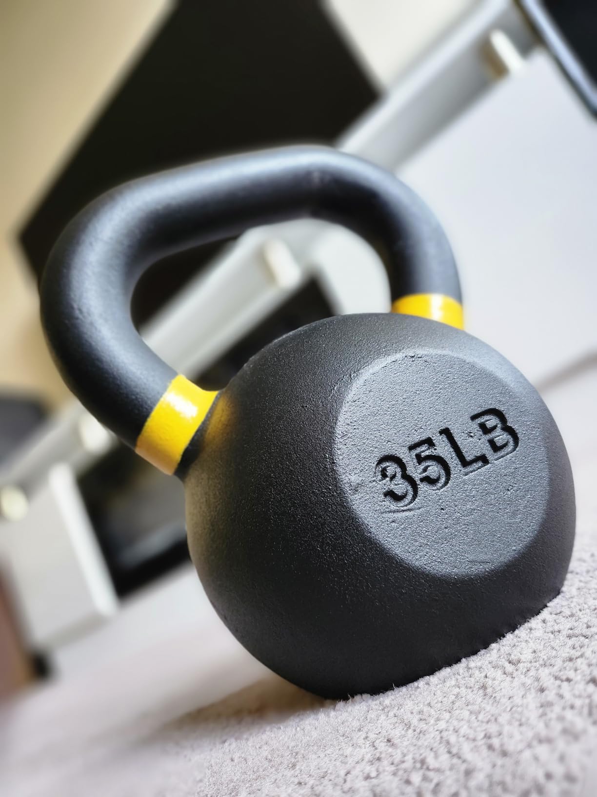 REP Fitness Single Kettlebells Weight Range, Cast Iron, Strength Training, Power Workout Equipment, Home Gym, Free Weights, Dumbbell Alternative, Exercise, Men, Women customer photo 2