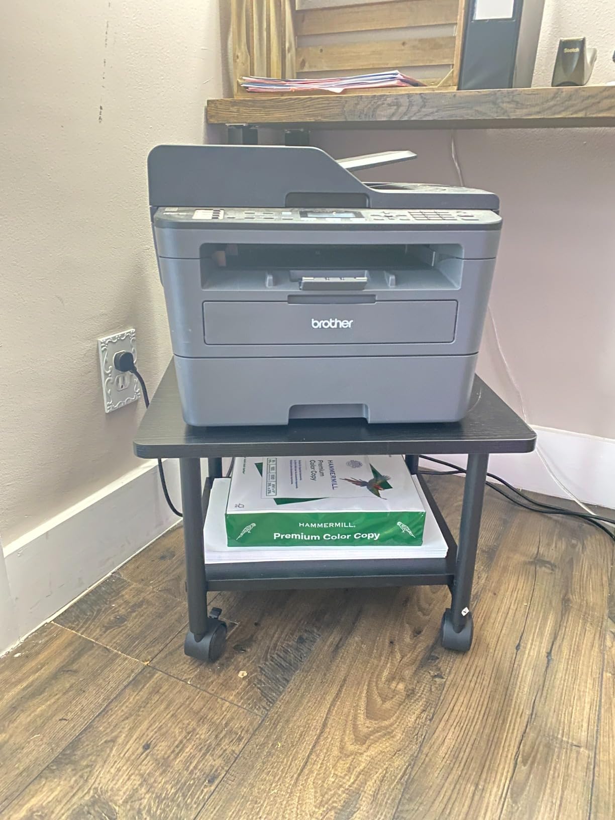 Brother MFC-L2710DW Monochrome Laser Printer, Wireless Networking, Duplex Printing, All-in-One customer photo 2