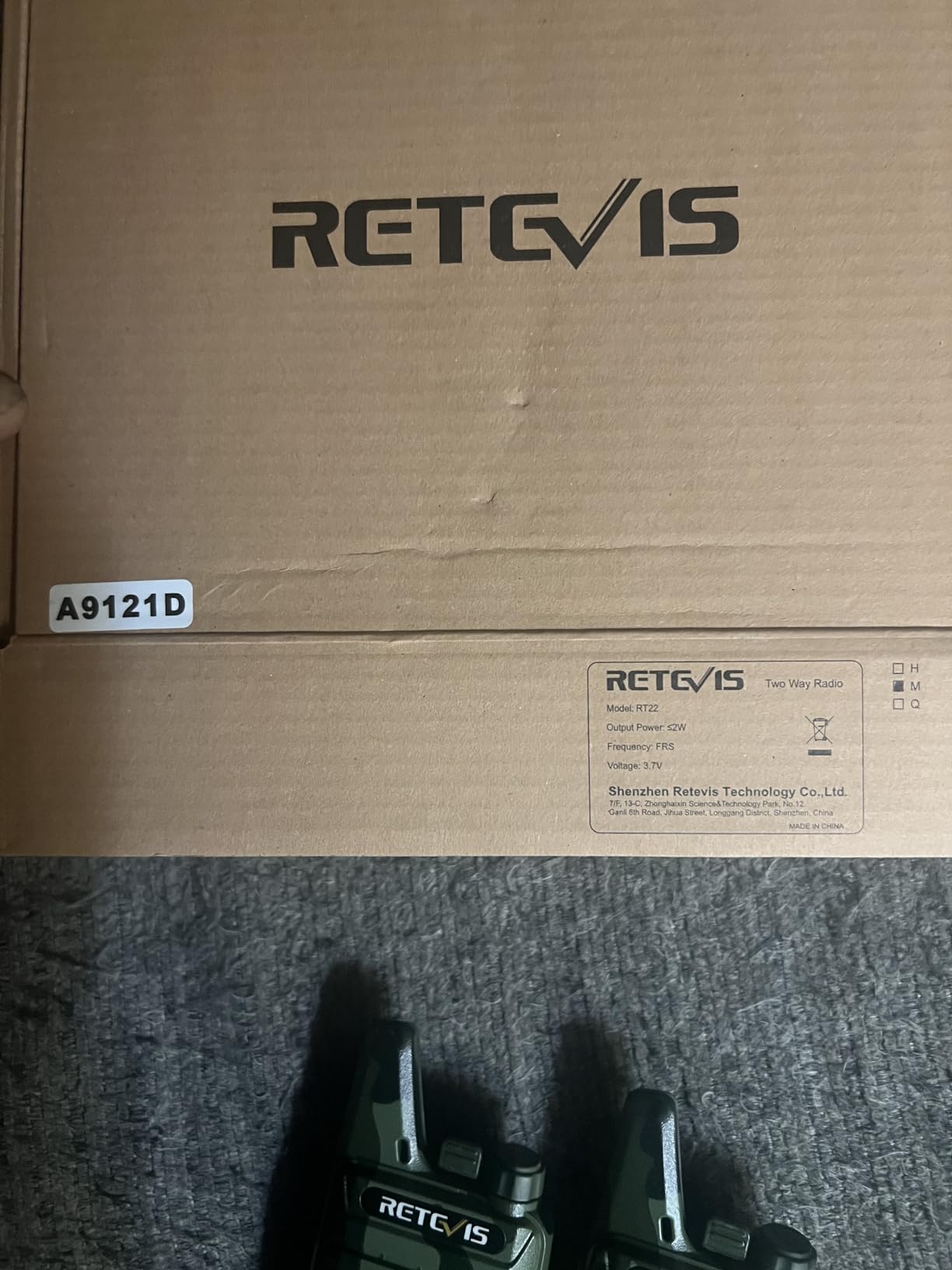 Retevis RT22 Long Range Walkie Talkies for Adults Rechargeable (4 Pack) | For Road Trip & Hiking, Comfortable for All-Day Wear, Pocket-Friendly Antenna, 10-Hour Battery, USB-C Charging, Ready to Use customer photo 1