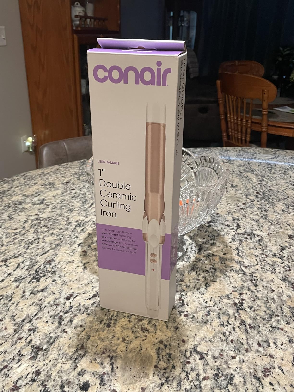 Conair Curling Iron, Double Ceramic, 1