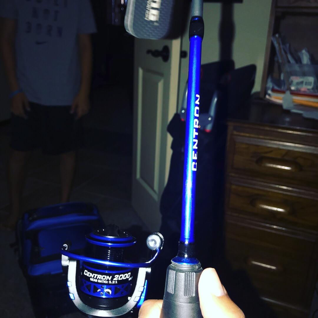 KastKing Centron Fishing Rod and Reel Combo, Baitcaster & Spinning Combo | 2-Piece Rod Blanks, Stainless Steel Guides with Ceramic Rings, EVA Handle with Fighting Butt，Freshwater Fishing customer photo 2