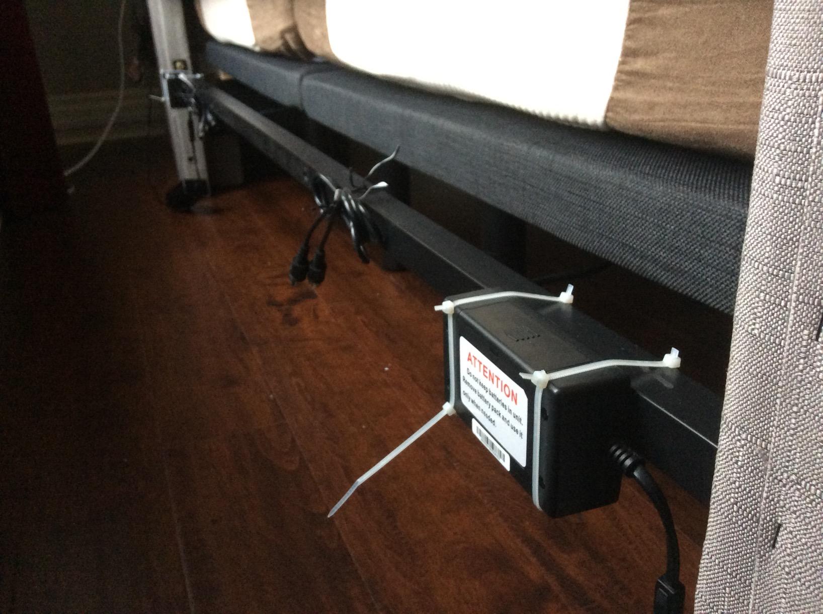 Blissful Nights Split King e4 Adjustable Bed Base Frame with Zero Gravity, Massage, Anti-Snore, Dual USB Charging, Under Bed Nightlight customer photo 2