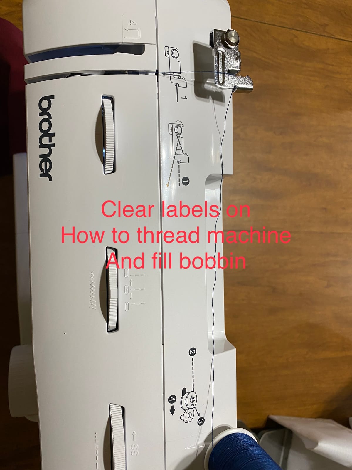 Brother GX37 Sewing Machine, 37 Built-in Stitches, 6 Included Sewing Feet customer photo 1