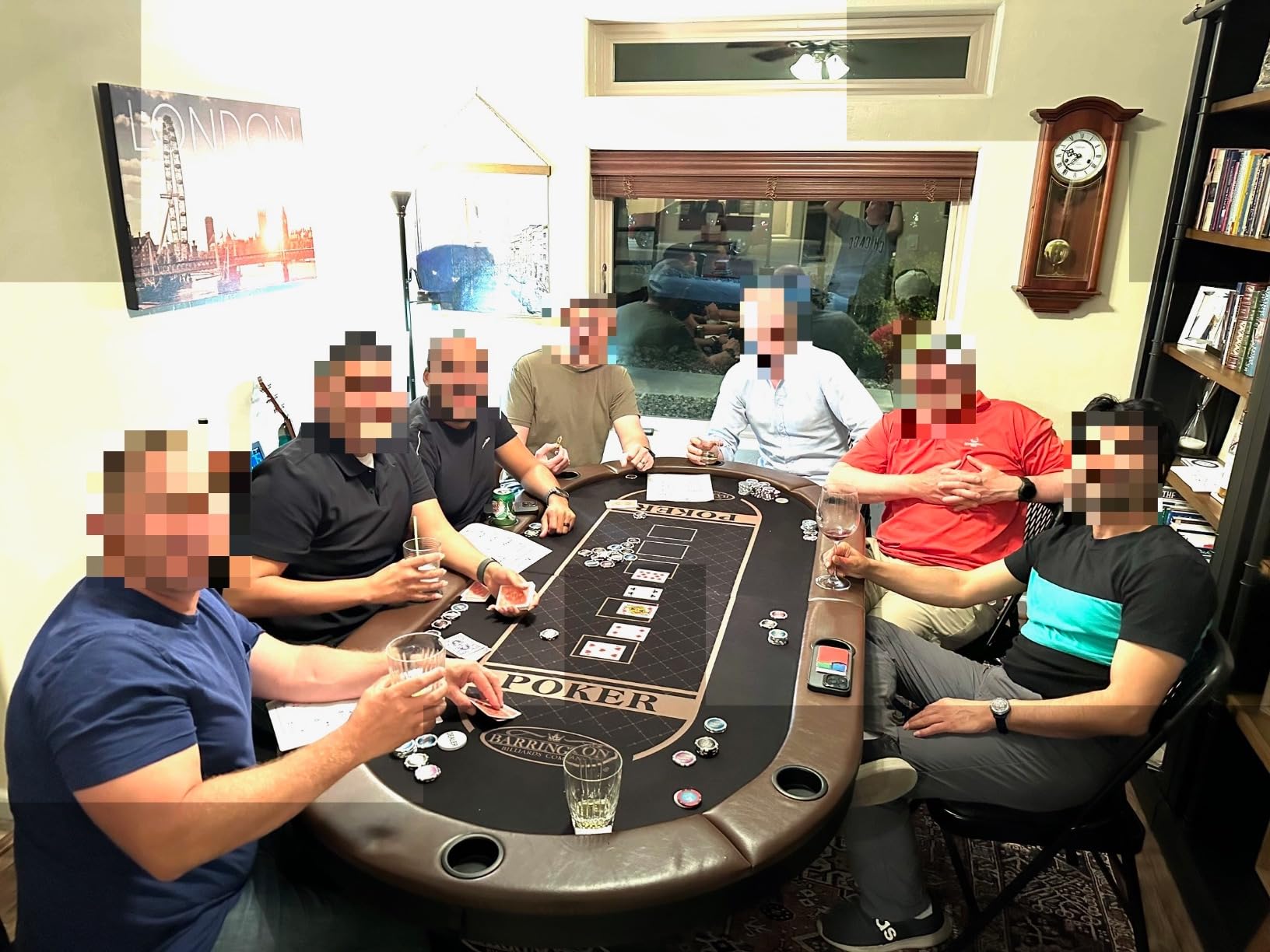 Barrington Folding Poker Table for up to 10 Players customer photo 2