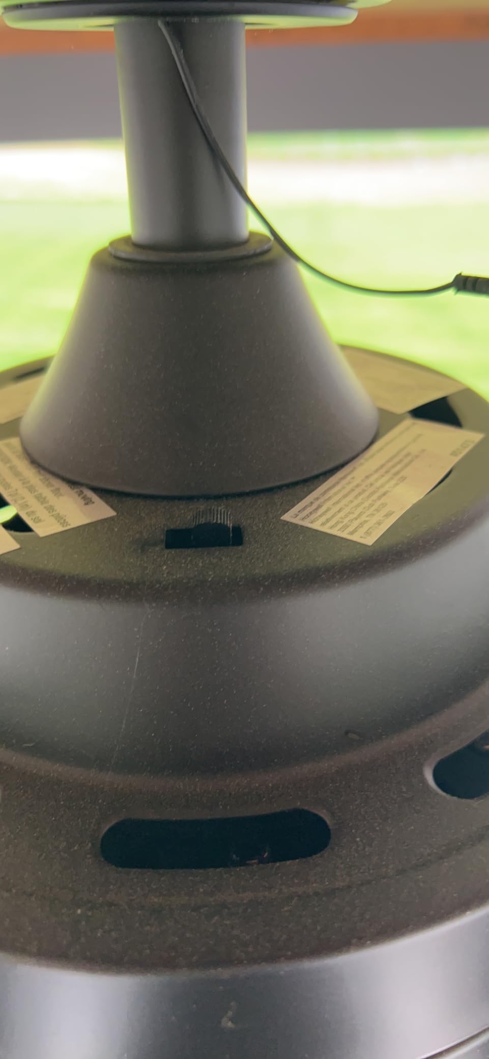 Ceiling Fans Xerxes Modern 62 Inch Ceiling Fan with Light, Remote Control Fan, LED Indoor Fan with 8 Blades, Dark Elm and Rough Pine Blade Finish Options, Bronze (50609-01) customer photo 2