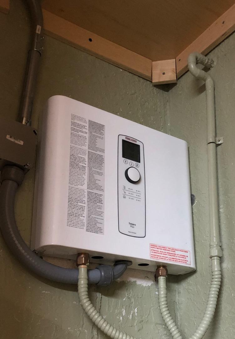 Stiebel Eltron Tankless Water Heater - Tempra 36 Plus - Electric, 36kW, On Demand Hot Water, Eco, White, Made in Germany customer photo 1